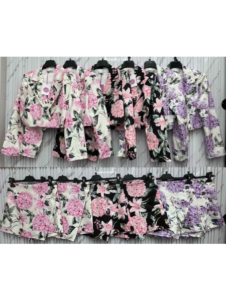 Komplety damskie Włoski , size uni, paczka 6szt, mix kolor
