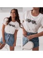 Bluzki damskie tureckie, size uni, paczka 6szt, 1kolor