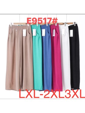Spodnie damskie, size l-3xl, paczka 12szt, mix kolor