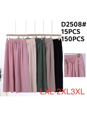 Spodnie damskie, size l-3xl, paczka 12szt, mix kolor