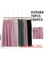 Spodnie damskie, size l-3xl, paczka 12szt, mix kolor