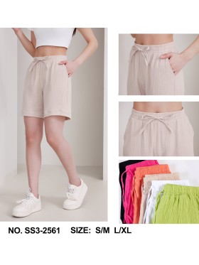 Spodenki damskie, size s-xl, paczka 12szt, mix kolor