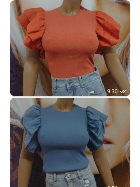 Bluzki damska , size uni ,paczka 12szt mix kolor