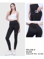 Legginsy damskie, size s-2xl, paczka 12szt,1kolor