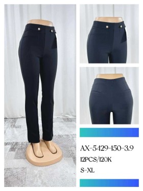 Spodnie damskie, size s-xl, paczka 12szt, 1 kolor