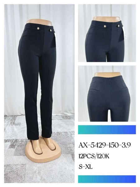 Spodnie damskie, size s-xl, paczka 12szt, 1 kolor