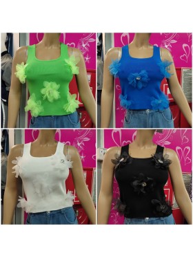 Bluzki damska , size uni ,paczka 12szt mix kolor