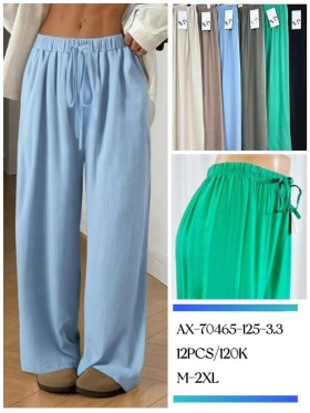 Spodnie damskie, size m-2xl, paczka 12szt, mix kolor