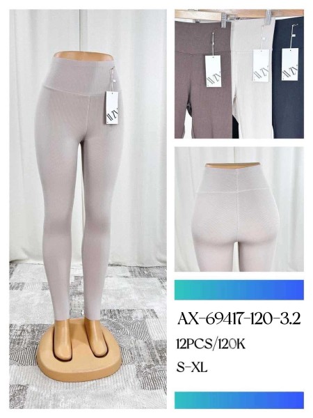 Legginsy damskie, size s-xl, paczka 12szt,mix kolor