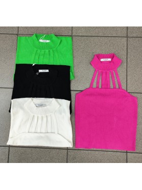 Bluzki damska , size uni ,paczka 12szt mix kolor