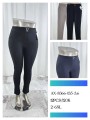 Spodnie damskie, size 2-6xl, paczka 12szt,mix kolor