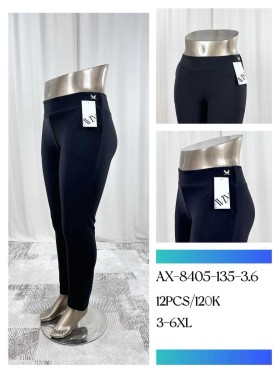Spodnie damskie, size 3-6xl, paczka 12szt,1 kolor