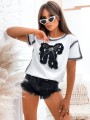 Bluzki damskie tureckie , size uni, paczka 6szt, 1kolor