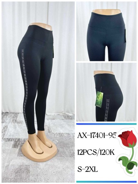 Legginsy damskie , size s-2xl, paczka 12szt, 1 kolor