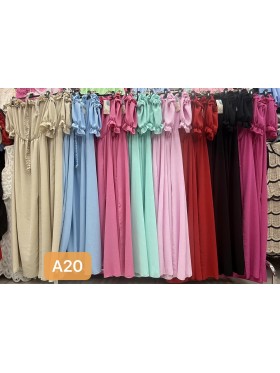 Sukienki damskie Włoski, size uni, paczka 6szt, mix kolor