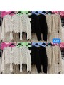 Bluzki damskie Włoski, size uni, paczka 6szt, mix kolor