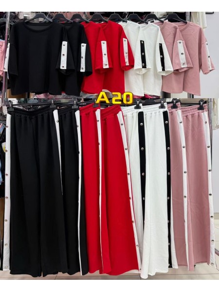 Komplety damskie Włoski, size uni, paczka 6szt, mix kolor