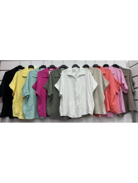 Koszule damskie Włoski, size uni , paczka 6szt, mix kolor