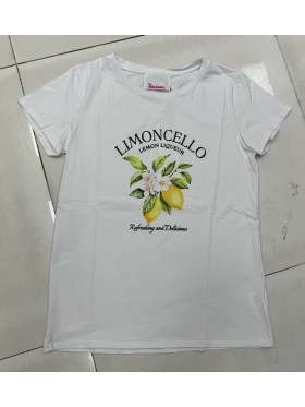 Bluzki damskie Włoski, size uni, paczka 6szt, mix kolor