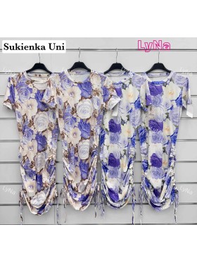 Sukienki damskie Włoski, size uni, paczka 6szt, mix kolor
