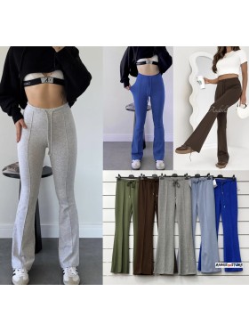 Spodnie damskie Włoski, size uni, paczka 6szt, mix kolor