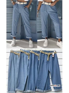 Spodnie damskie Włoski, size uni, paczka 6szt, mix kolor