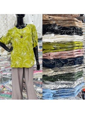 Bluzki damskie , size uni, paczka 6szt ,mix kolor