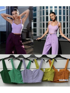 Bluzki damskie Włoskie , Size uni,paczka 6szt,mix kolor