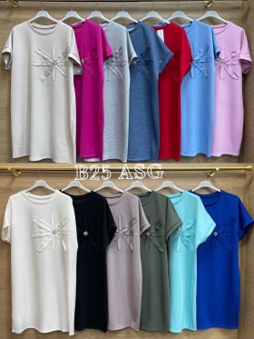 Sukienki damskie Włoski, size uni, paczka 6szt,mix kolor