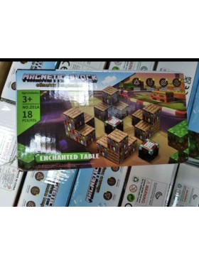 ZABAWKI MAGNETIC BLOCK. 6 SZT / PACZKA, KOLOR JAK NA ZDZIĘCIU