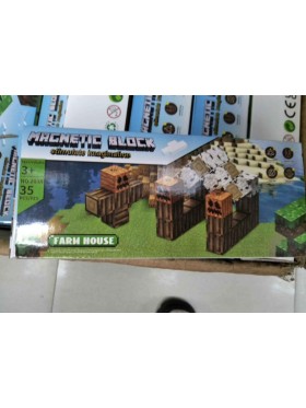 ZABAWKI MAGNETIC BLOCK. 3 SZT / PACZKA, KOLOR JAK NA ZDZIĘCIU