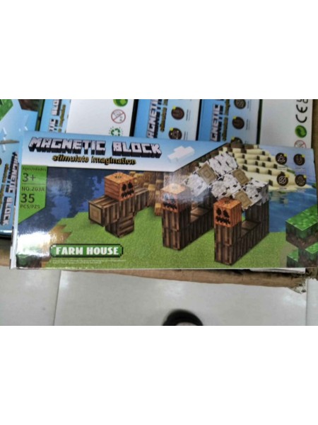 ZABAWKI MAGNETIC BLOCK. 3 SZT / PACZKA, KOLOR JAK NA ZDZIĘCIU