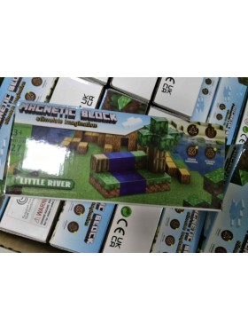 ZABAWKI MAGNETIC BLOCK. 6 SZT / PACZKA, KOLOR JAK NA ZDZIĘCIU