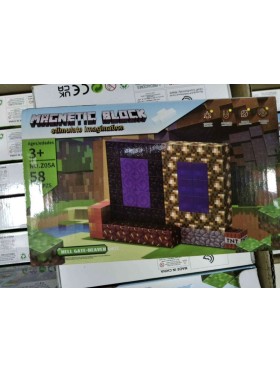 ZABAWKI MAGNETIC BLOCK. 3 SZT / PACZKA, KOLOR JAK NA ZDZIĘCIU