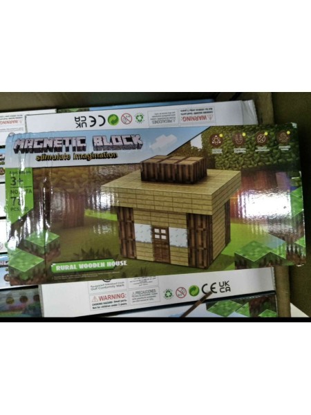 ZABAWKI MAGNETIC BLOCK. 3 SZT / PACZKA, KOLOR JAK NA ZDZIĘCIU