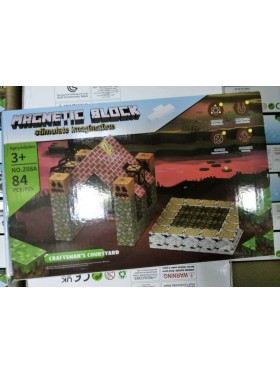 ZABAWKI MAGNETIC BLOCK. 3 SZT / PACZKA, KOLOR JAK NA ZDZIĘCIU