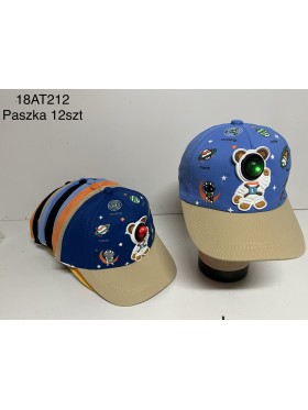 Czapki Dziecięce , paczka 12szt mix kolor