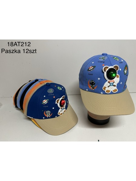 Czapki Dziecięce , paczka 12szt mix kolor