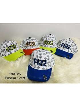 Czapki Dziecięce , paczka 12szt mix kolor