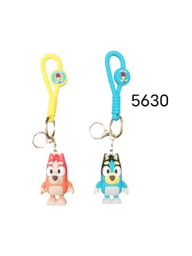 ZABAWKI BRELOK BLUEY. 24 SZT / PACZKA, KOLOR JAK NA ZDZIĘCIU
