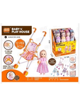 BABY Play house . 12SZT / PACZKA, KOLOR JAK NA ZDZIĘCIU