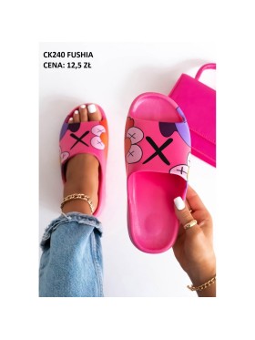 Buty Klapki Damskie (36-41, 12par)