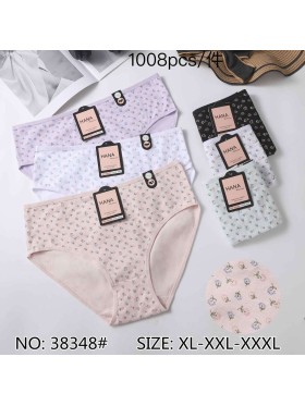 Majtki Damskie ,Size XL-3XL ,Paczka 24szt ,mix kolor