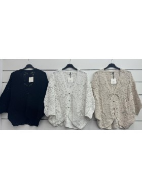 Bluzki damskie Włoski ,size uni ,paczka 6szt mix kolor