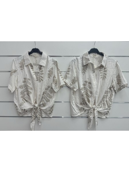 Bluzki damskie Włoski ,size uni ,paczka 6szt, 1 kolor