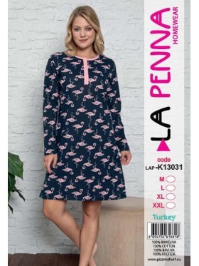 Koszule nocne damskie tureckie ,size m-2xl,paczka 12szt,jeden kolor