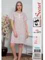 Koszule nocne damskie tureckie ,size m-2xl,paczka 12szt,jeden kolor