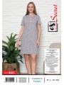 Koszule nocne damskie tureckie ,size m-2xl,paczka 12szt,jeden kolor