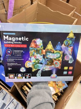 ZABAWKI Magnetic . 3 SZT / PACZKA, KOLOR JAK NA ZDZIĘCIU