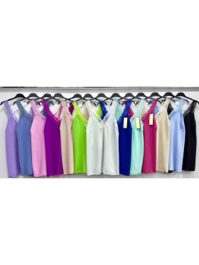 Bluzki  damskie Włoski ,size uni Duzy,paczka 6szt ,mix kolor